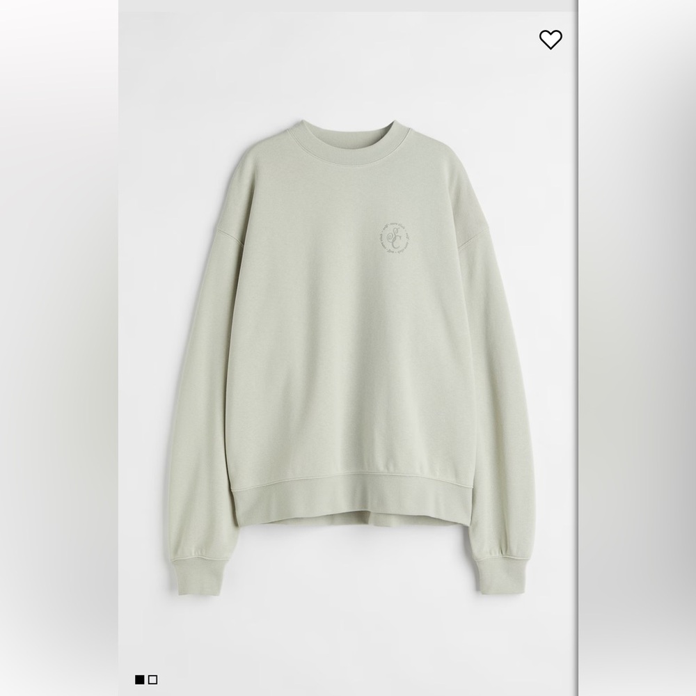 H&M self care club crewneck